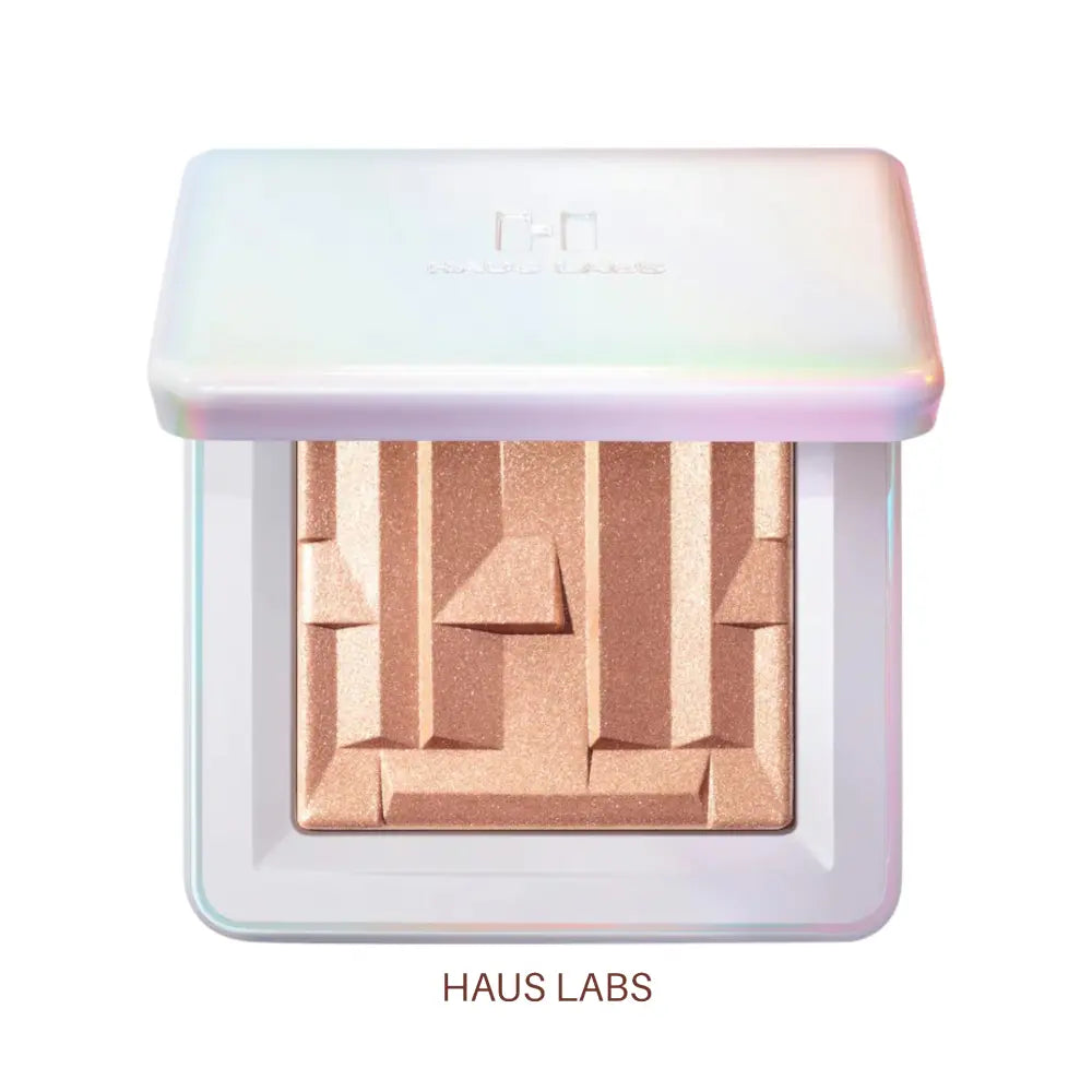 Bio-Radiant Gel-Powder Highlighter with Fermented Arnica | Peach Quartz - iluminador