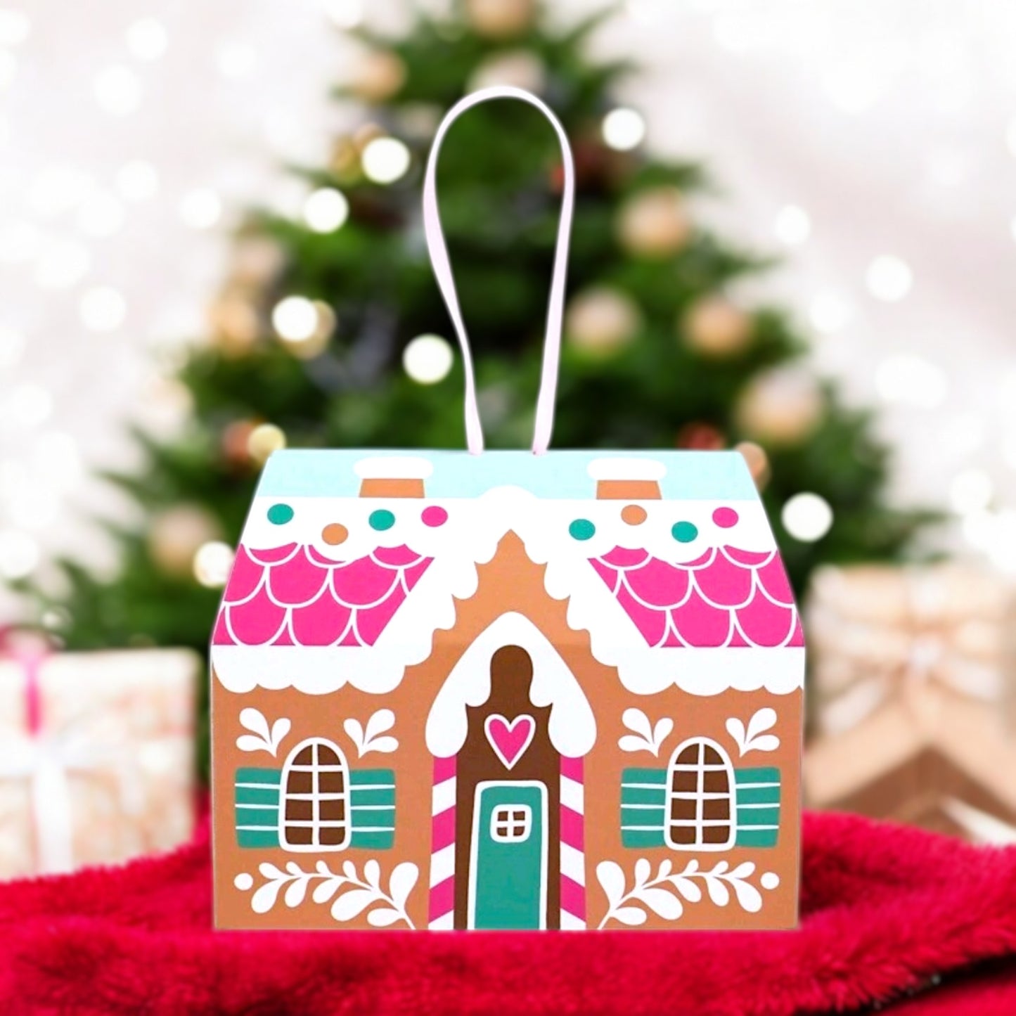 Christmas house gift box 2 models to choose from