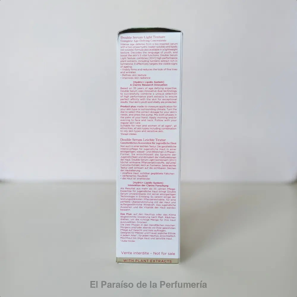Double Serum Light Texture - Serum de Juventud y Luminosidad - Serum facial
