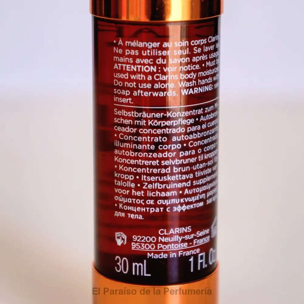 SELF TAN - Addition Concentré Eclat Corps - Gotas Bronceadoras Corporales 30 ml - Autobronceador