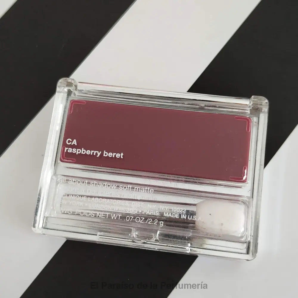 All About Shadow Soft Matte - CA Raspberry Beret - Acabado Mate Larga Duración - Sombra de ojos