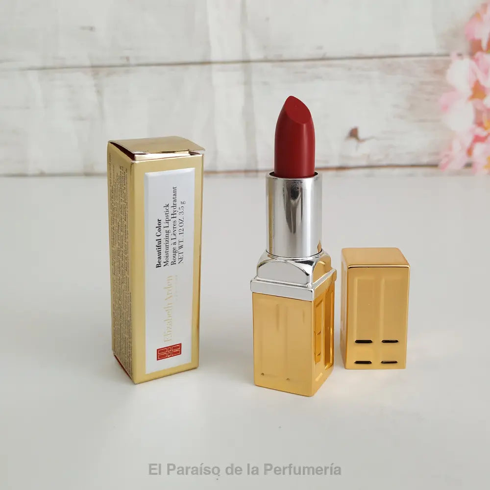 Elizabeth Arden Beautiful Color Moisturizing Lipstick - 41 Bold Red Matte - Barra de labios