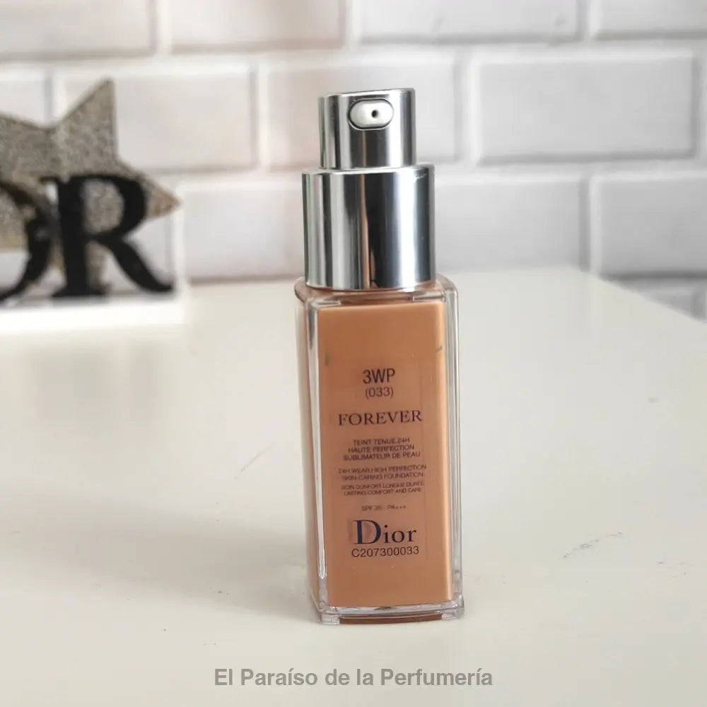 Forever Teint Tenue 24H- 3WP Warm Peach - Base de Maquillaje de Alta Perfección SPF35 - base de maquillaje
