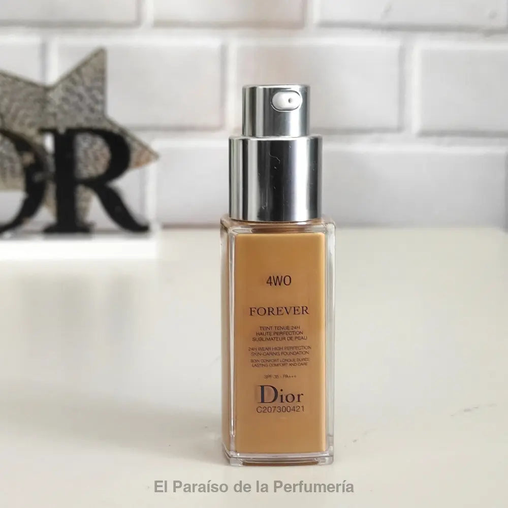 Forever Teint Tenue 24H- 4WO Warm Olive - Base de Maquillaje de Alta Perfección SPF35 - base de maquillaje