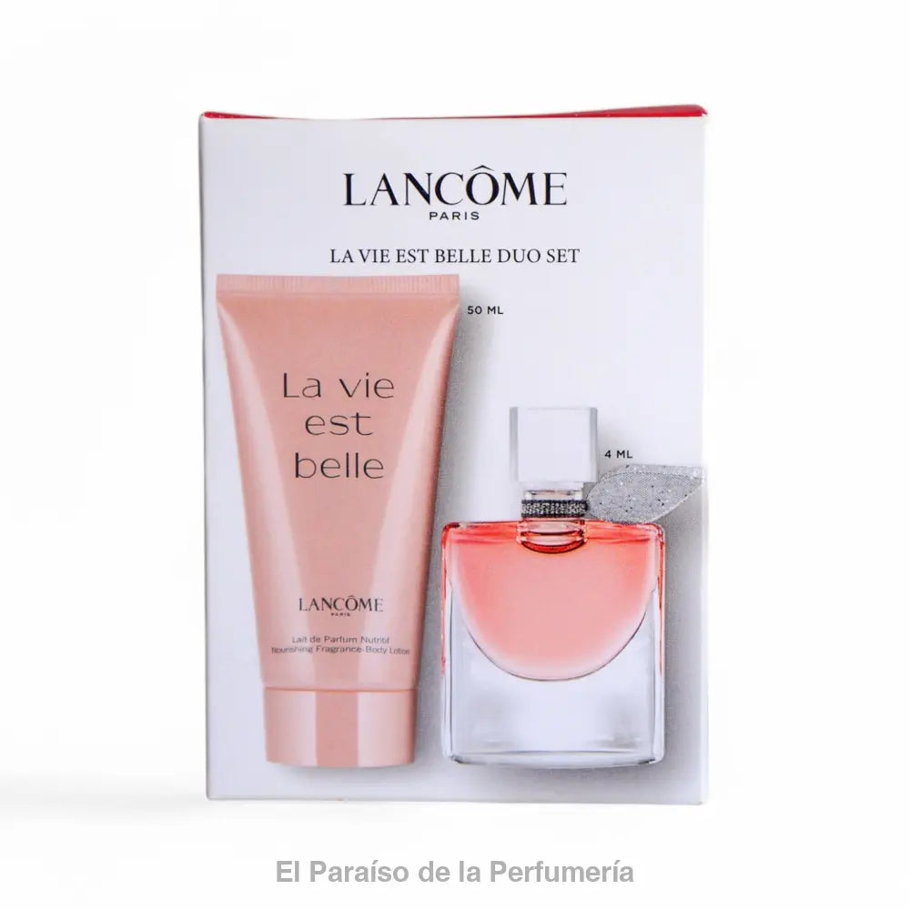 La Vie est Belle - Duo Set Crema Corporal y Miniatura de Perfume - Perfume