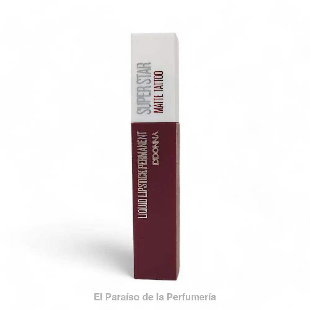 Labial Líquido Mate Permanente Nº 6 - Larga Duración Alta Pigmentación - Barra de labios