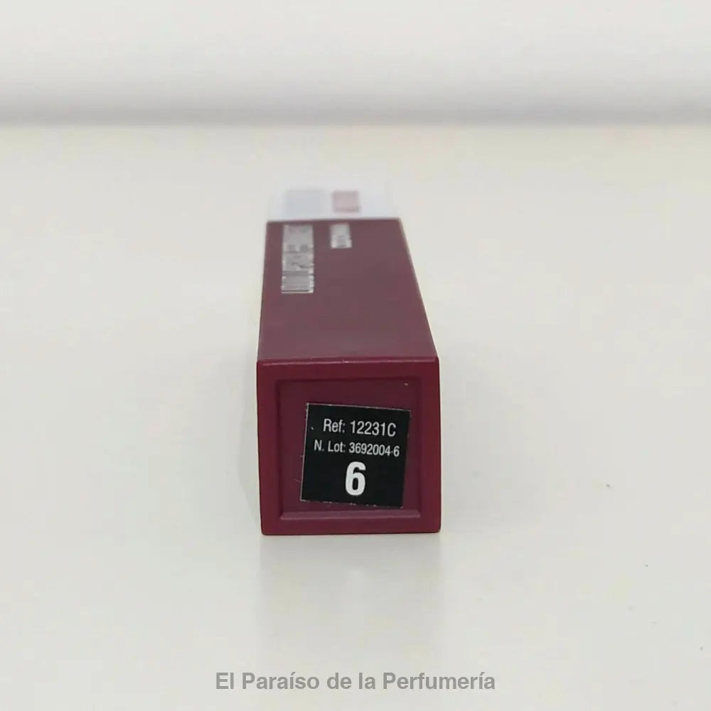 Labial Líquido Mate Permanente Nº 6 - Larga Duración Alta Pigmentación - Barra de labios