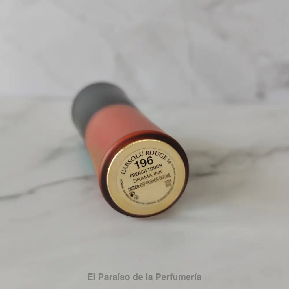 L’Absolu Rouge Drama Ink - 196 FRENCH TOUCH - Tinta de Labios Líquida Mate - Maquillaje labios
