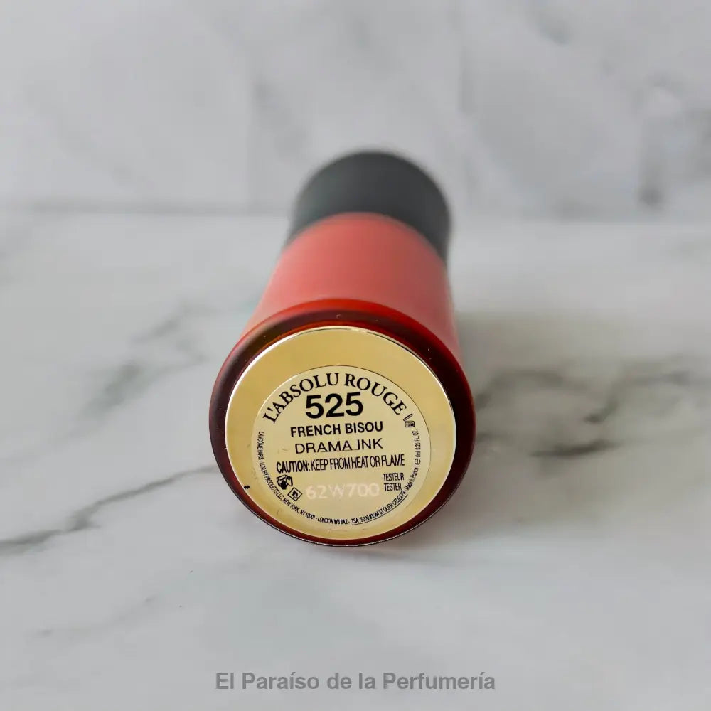 L’Absolu Rouge Drama Ink - 525 FRENCH BISOU - Tinta de Labios Líquida Mate - Maquillaje labios