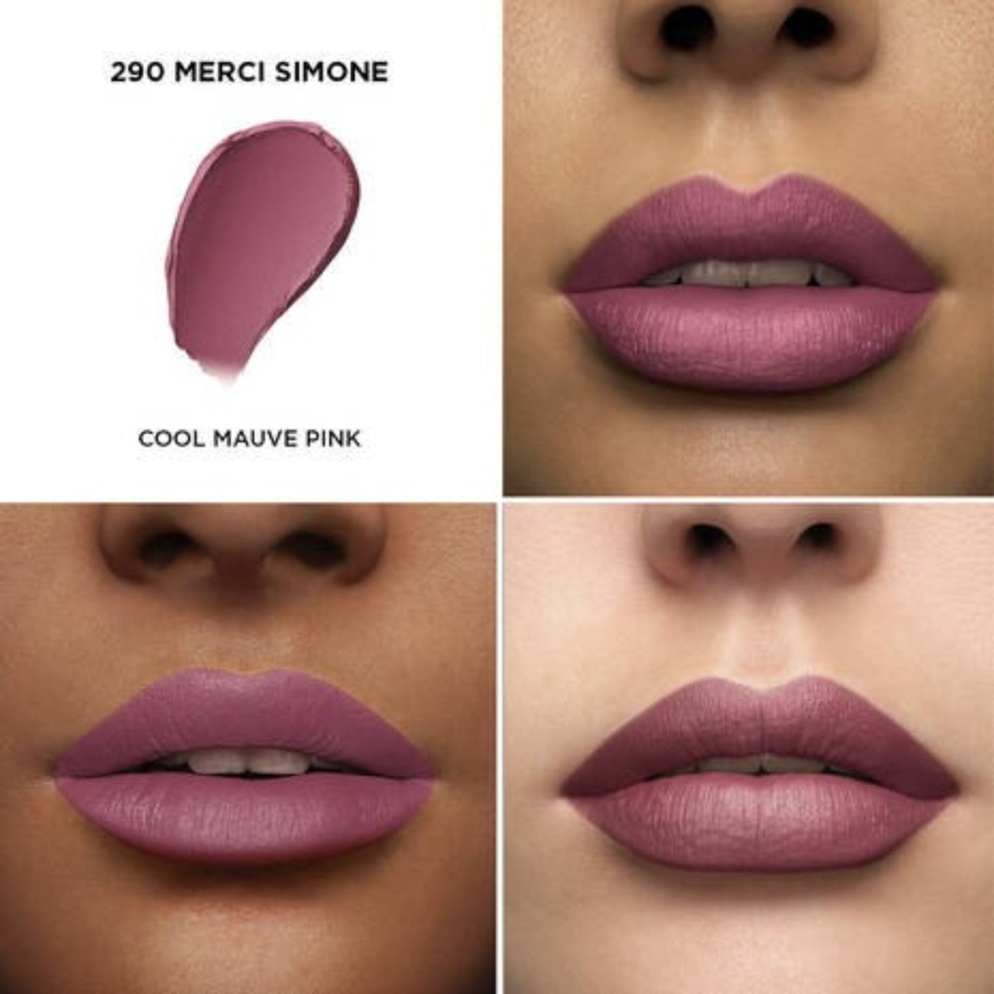 lancome L'Absolu Rouge Drama Matte 290 Merci Simone