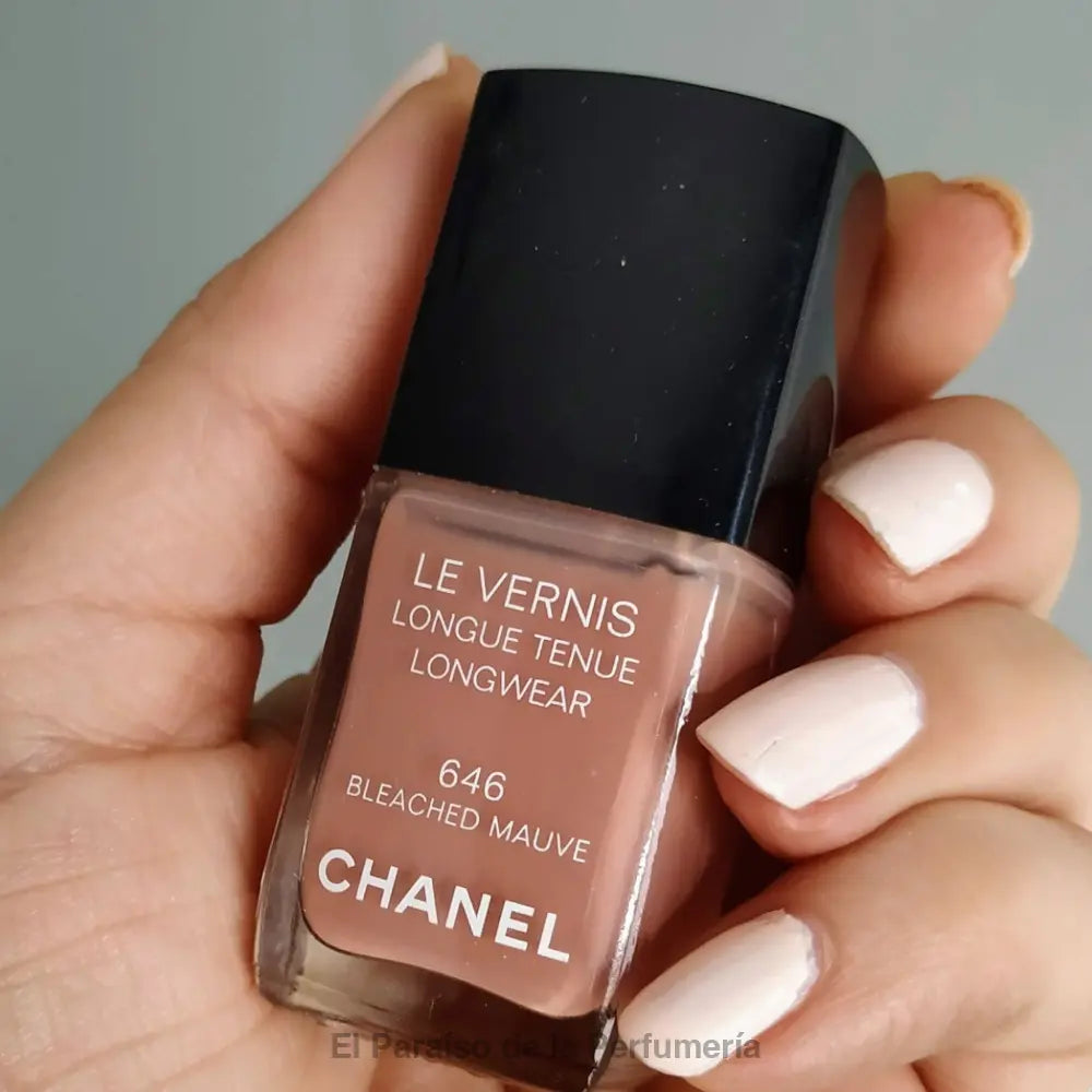 Le Vernis - 646 Bleached Mauve - Esmalte de Uñas Larga Duración - esmalte de uñas