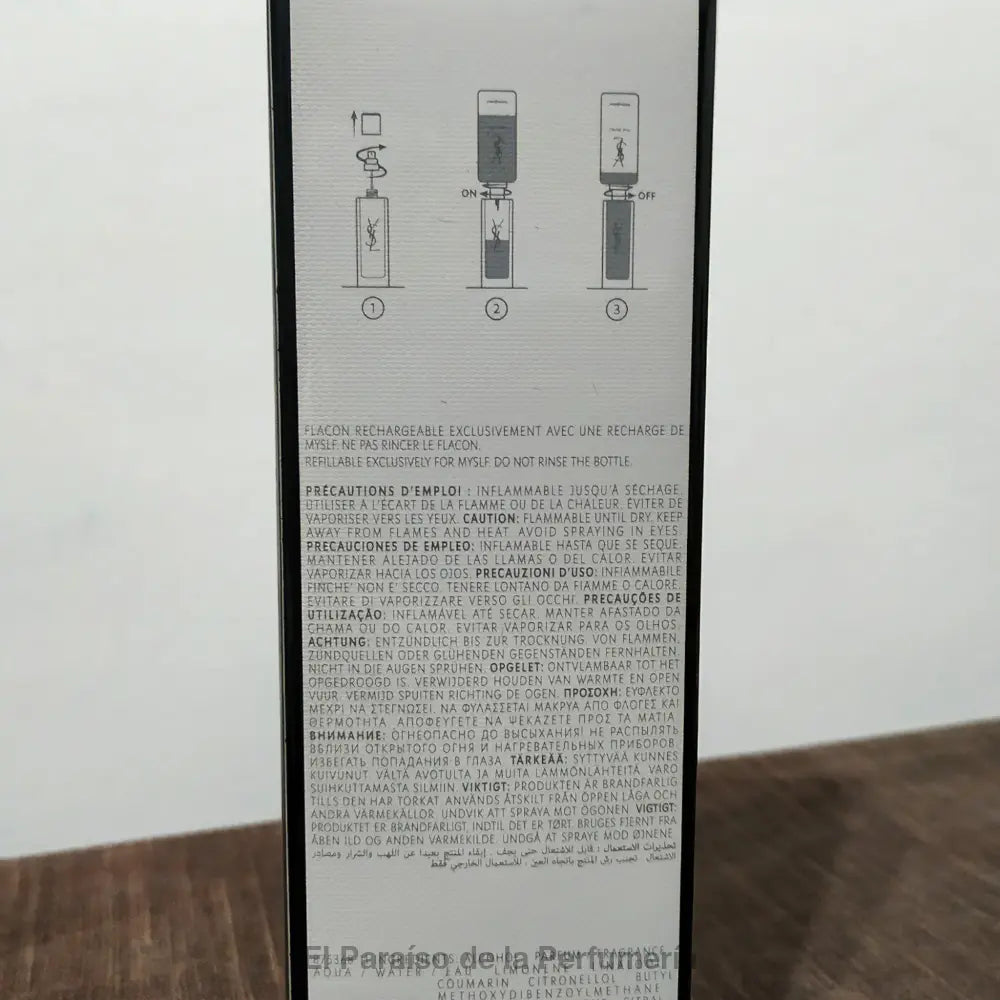 MYSLF - Eau de Parfum 100 ml - Fragancia Masculina de Lujo - Perfume