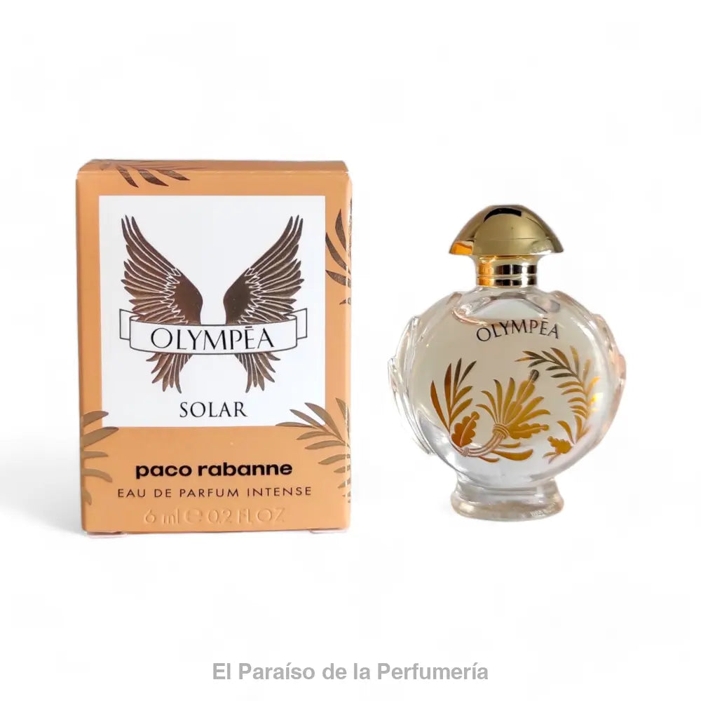 Olympea Solar Eau de Parfum Intense | La fragancia solar para mujeres poderosas - 6 ml - Perfume
