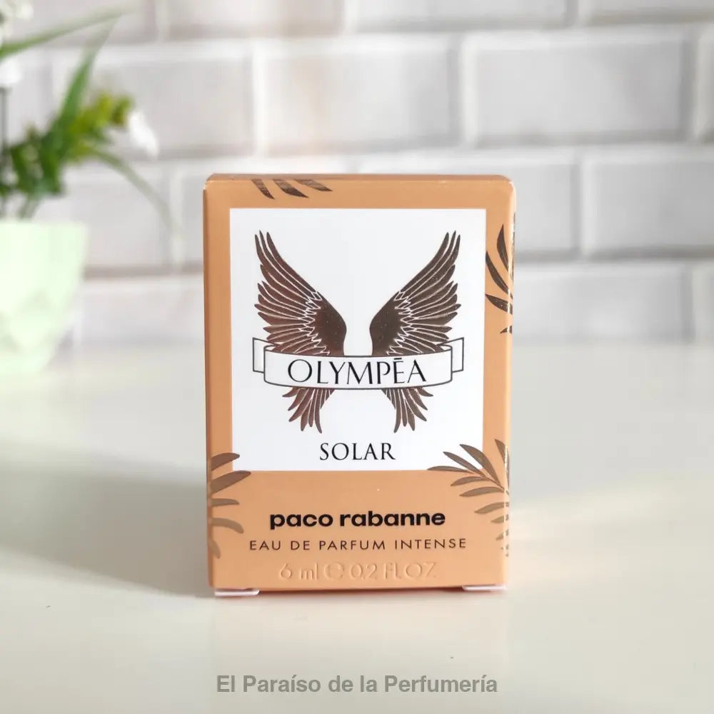 Olympea Solar Eau de Parfum Intense | La fragancia solar para mujeres poderosas - 6 ml - Perfume