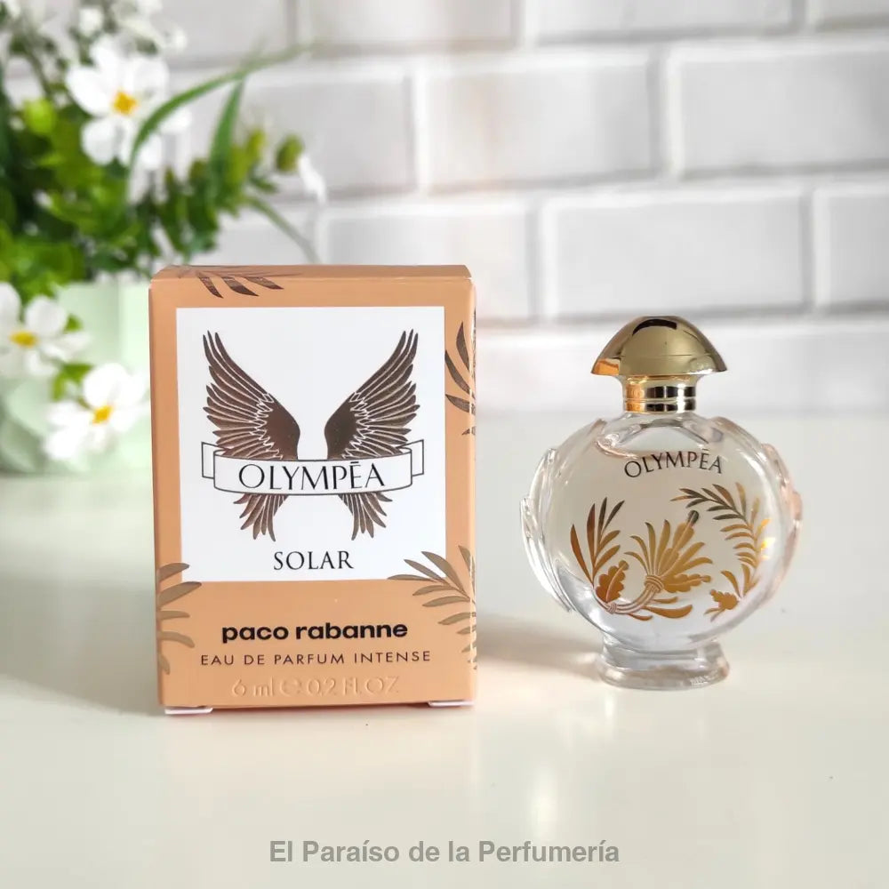 Olympea Solar Eau de Parfum Intense | La fragancia solar para mujeres poderosas - 6 ml - Perfume