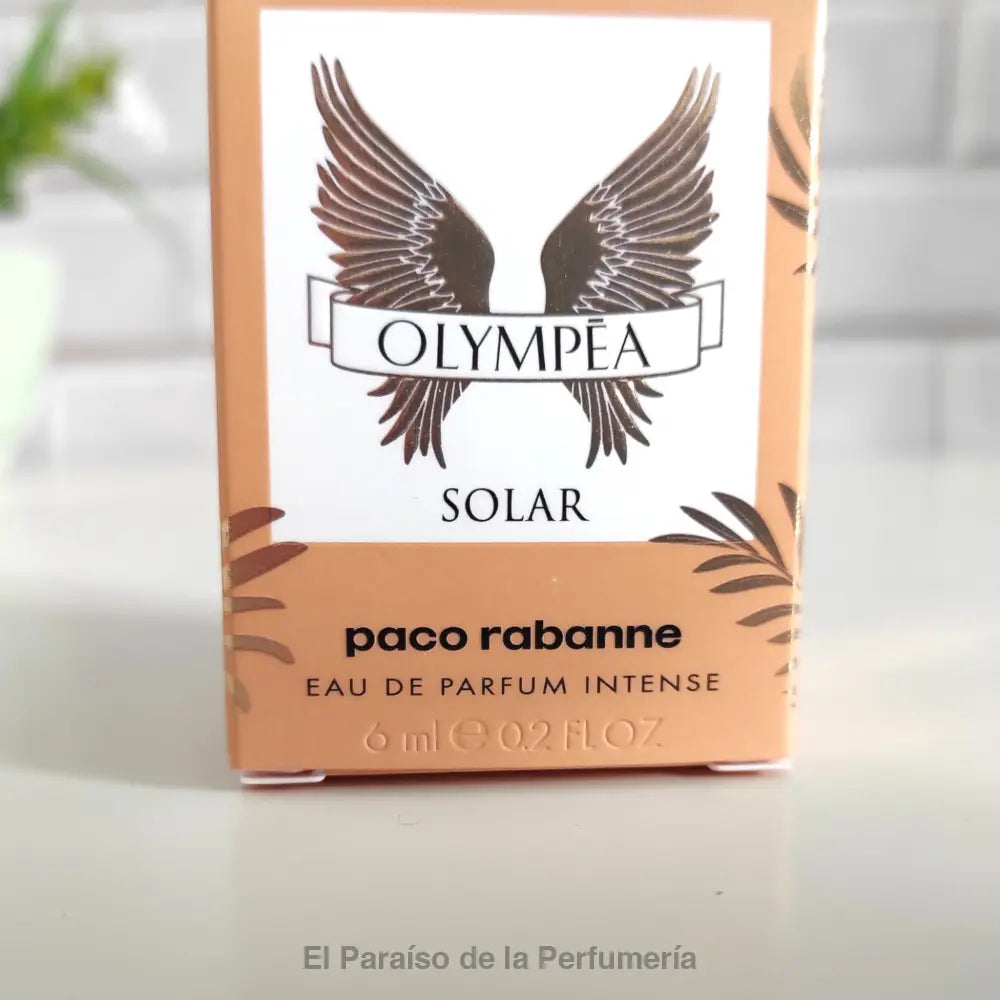 Olympea Solar Eau de Parfum Intense | La fragancia solar para mujeres poderosas - 6 ml - Perfume