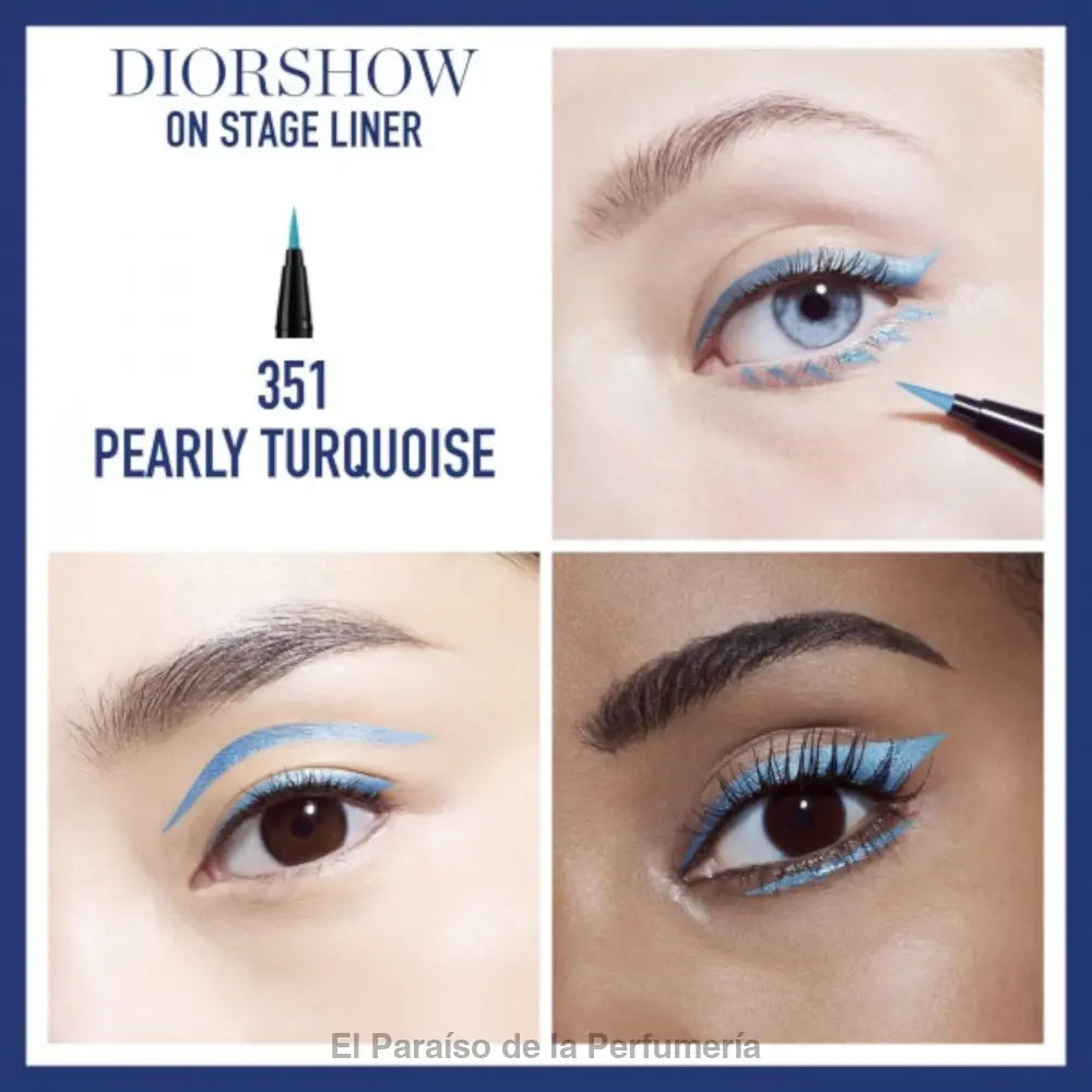 On Stage Liner 24h - 351 Pearly Turquoise - Eyeliner Líquido - eyeliner