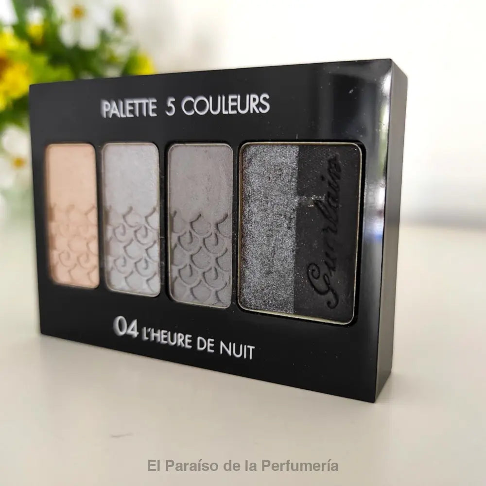 Paleta de Sombras 5 Couleurs 04 L’Heure de Nuit | Ojos ahumados intensos y elegantes - Sombra de ojos