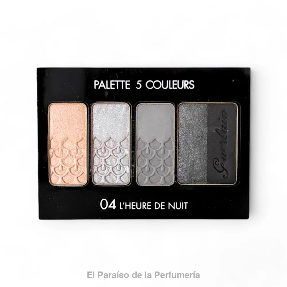 Paleta de Sombras 5 Couleurs 04 L’Heure de Nuit | Ojos ahumados intensos y elegantes - Sombra de ojos