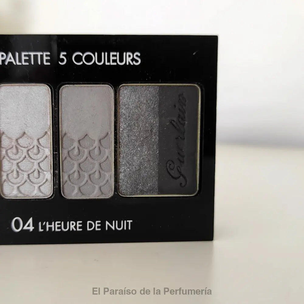 Paleta de Sombras 5 Couleurs 04 L’Heure de Nuit | Ojos ahumados intensos y elegantes - Sombra de ojos