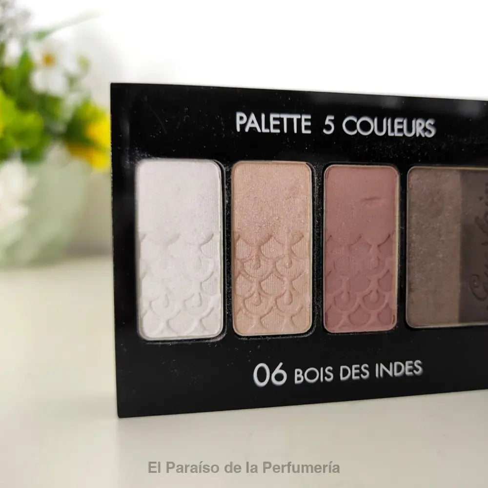 Paleta de Sombras 5 Couleurs - 06 Bois Des Indes: Ojos Ahumados y Naturales con un Toque Exotico - Sombra de ojos
