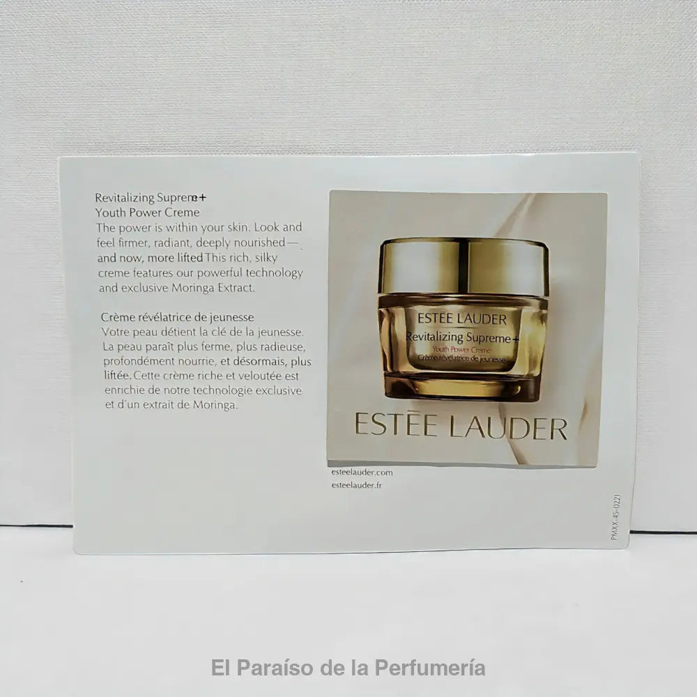 Revitalizing Supreme + Youth Power Cream | Piel Joven Luminosa y Firme - Crema facial