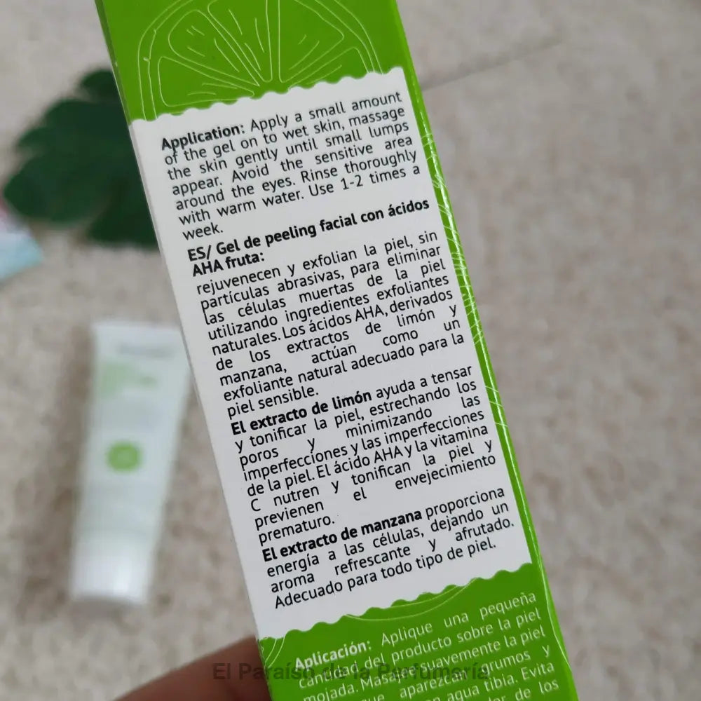 REVUELE Peeling Gel Fruit AHA Acids 80 ml - mascarilla facial