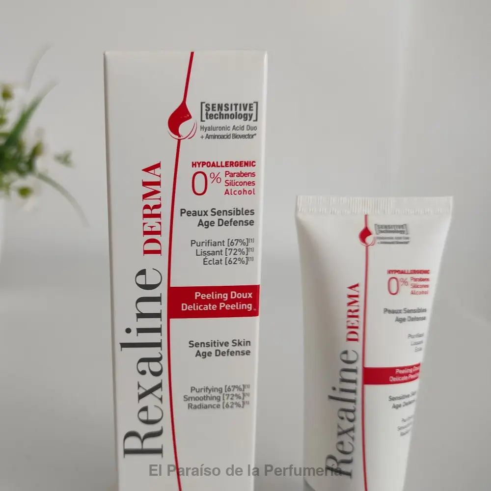 REXALINE Derma Delicate Peeling Exfoliante Suave 30ml - mascarilla facial