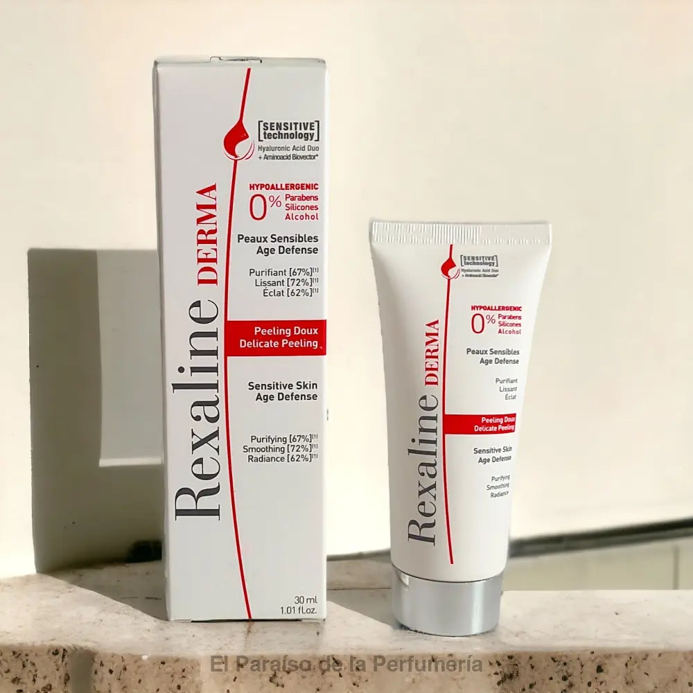 REXALINE Derma Delicate Peeling Exfoliante Suave 30ml - mascarilla facial