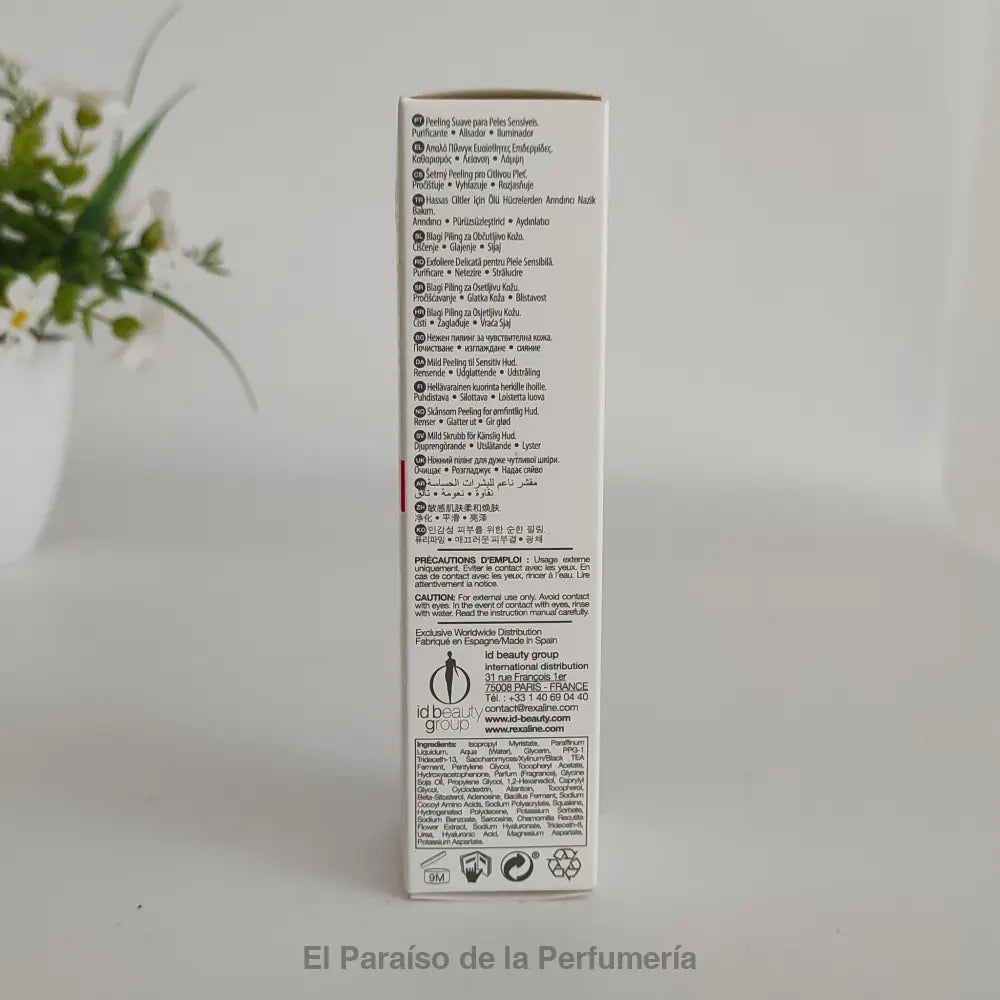 REXALINE Derma Delicate Peeling Exfoliante Suave 30ml - mascarilla facial