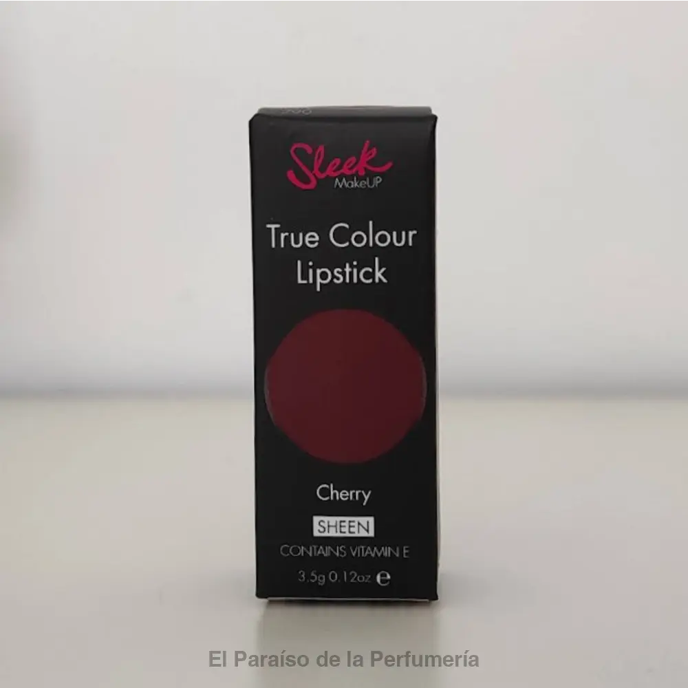 SLEEK True Colour Lipstick Sheen #Cherry - Barra de labios
