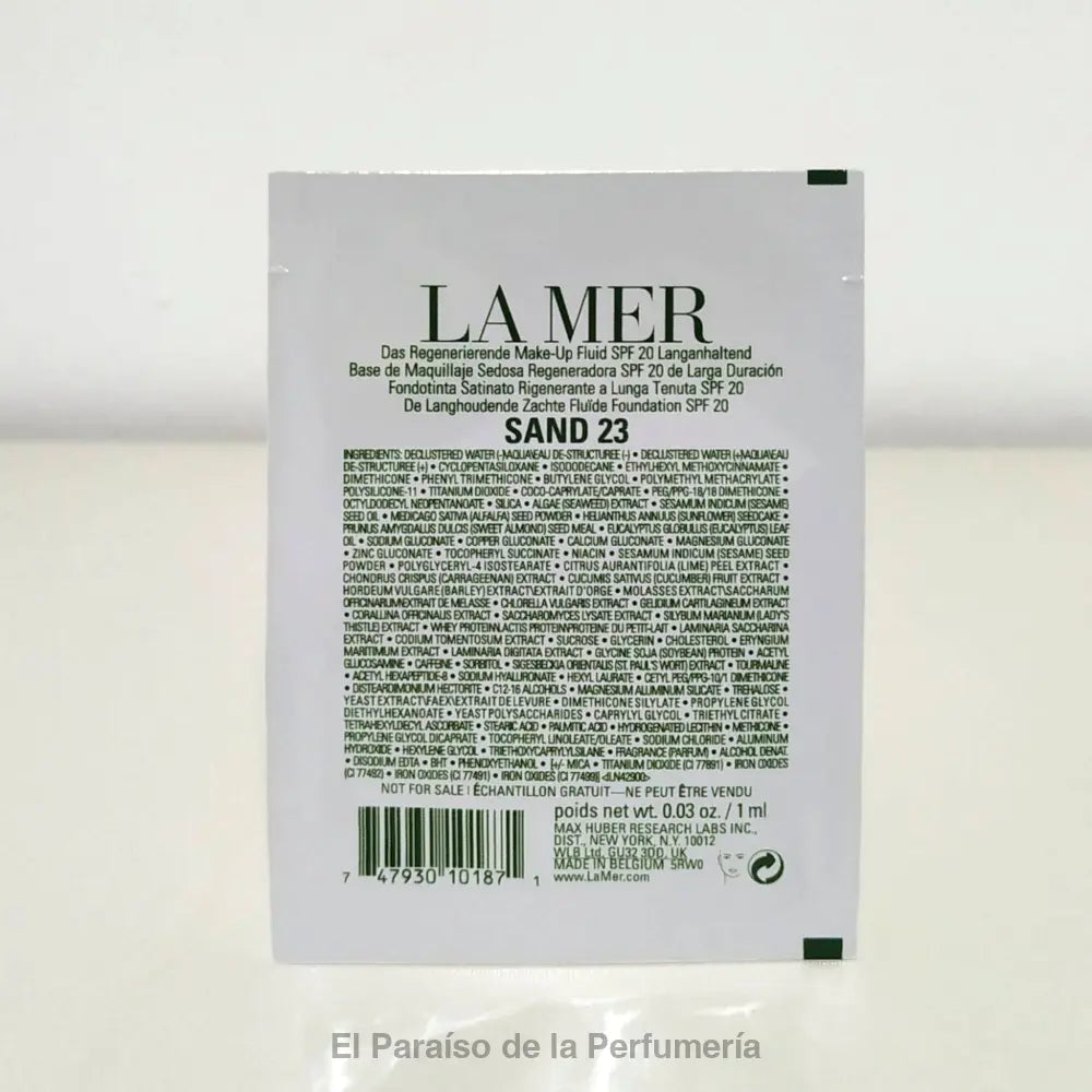 The Soft Fluid Longwear Foundation SPF20 #23 Sand 1 ml - base de maquillaje