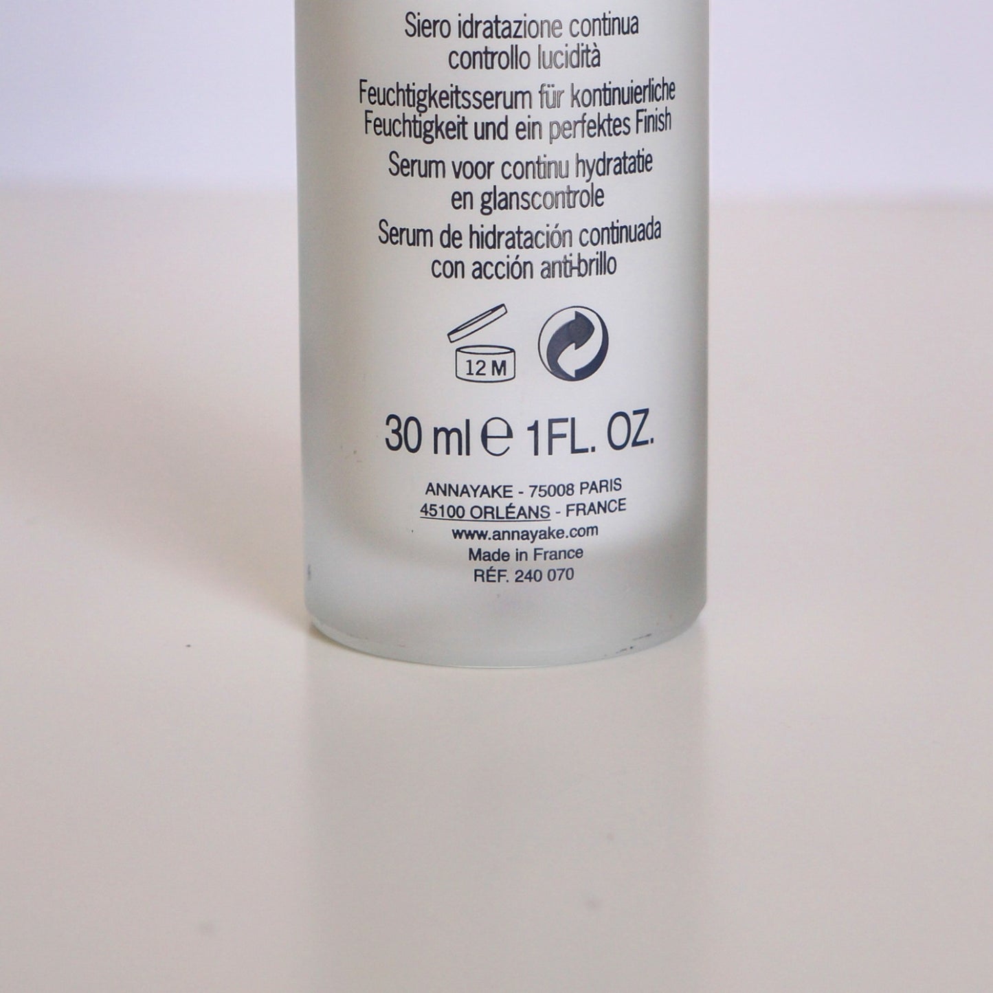 24h Continuous Hydration Shine Control Serum - Hidrata y Controla el Brillo