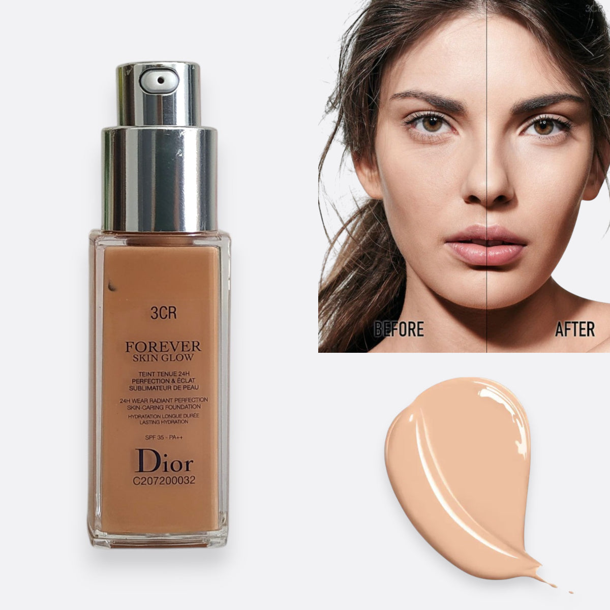 Forever Skin Glow Foundation -  Base de Maquillaje Luminosa 20 ml