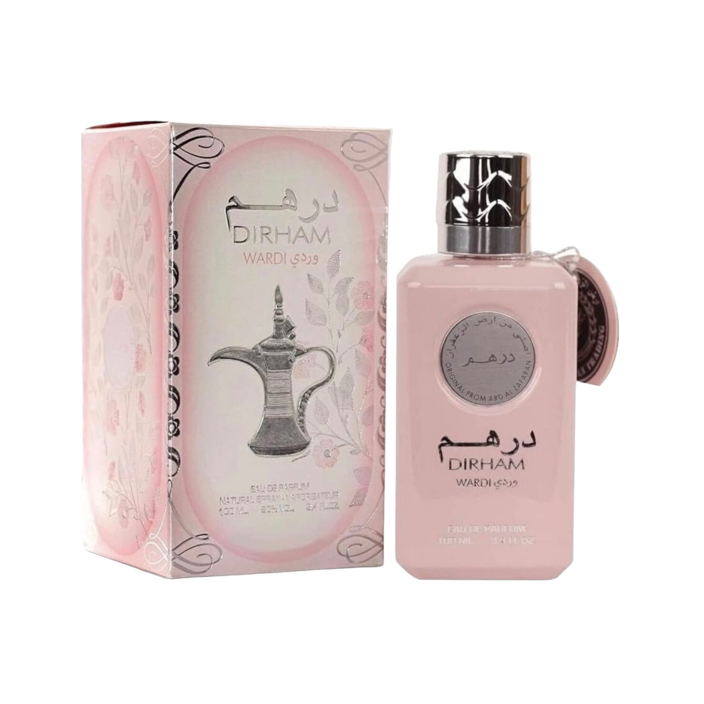 Dirham Wardi - Eau de Parfum | Perfume de Rosa Dulce y Floral para Mujer