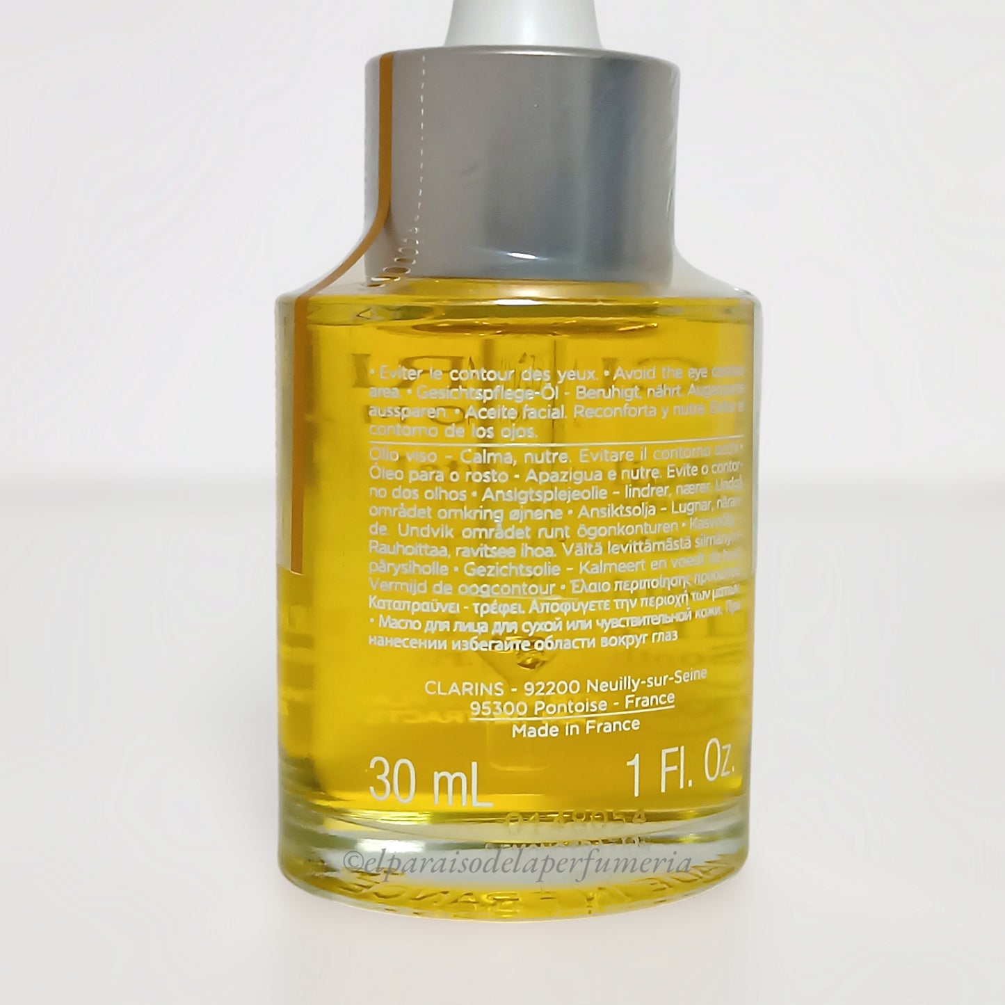 Huile Santal: Aceite facial nutritivo y calmante para pieles secas