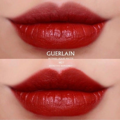 Intense Liquid Matte M27 Addictive Burgundy - Labial Líquido Mate de Lujo