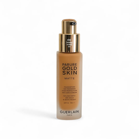 Guerlain Parure Gold Skin Matte 4W Warm Doré - Base de Maquillaje 20 ml