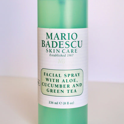 Facial Spray with Aloe, Cucumber and Green Tea - Bruma Facial Tonificante