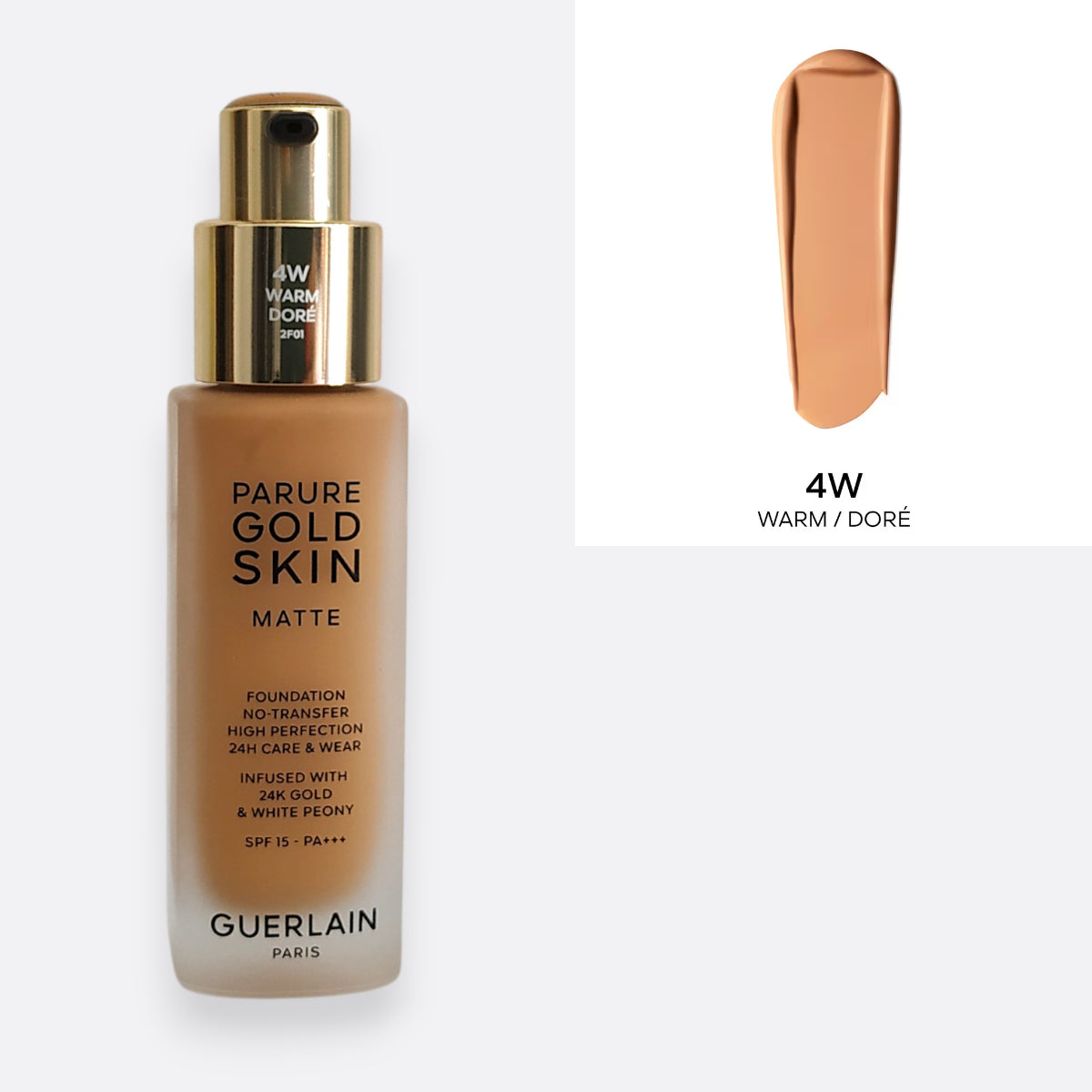Guerlain Parure Gold Skin Matte – Base de Maquillaje