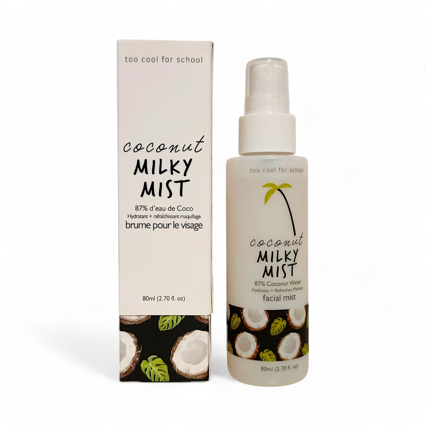 Coconut Milky Mist Bruma Facial Hidratante | Piel Fresca y Radiante con Agua de Coco