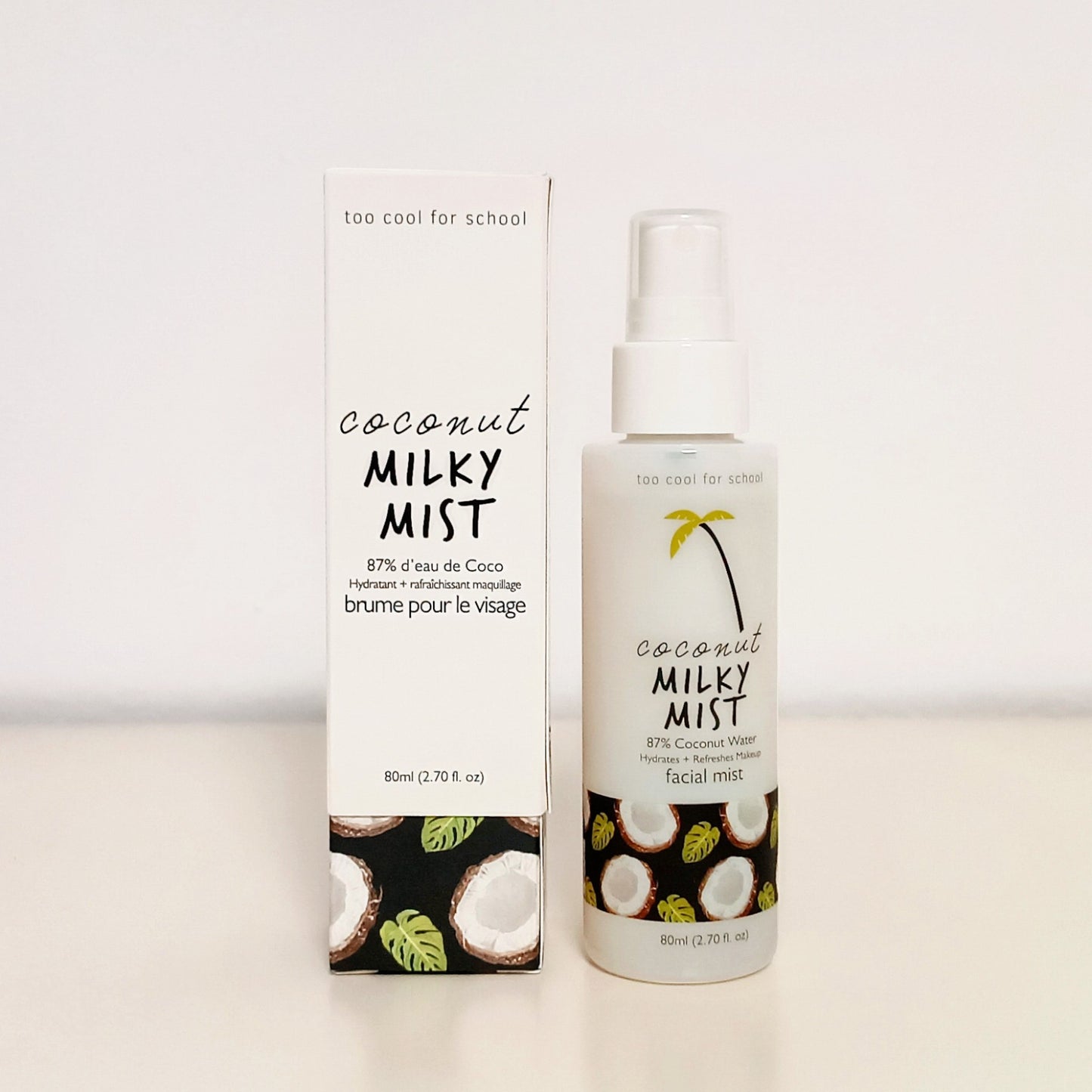 Coconut Milky Mist Bruma Facial Hidratante | Piel Fresca y Radiante con Agua de Coco