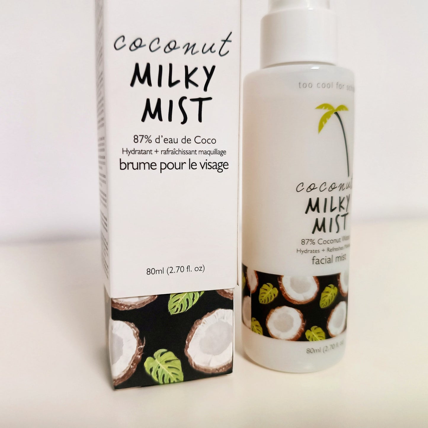 Coconut Milky Mist Bruma Facial Hidratante | Piel Fresca y Radiante con Agua de Coco