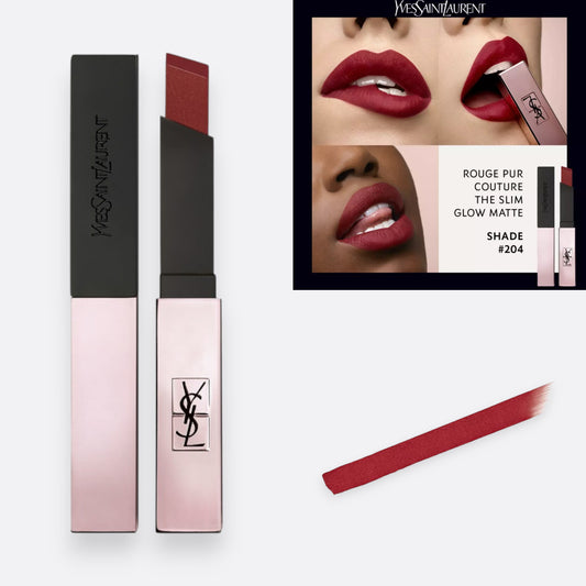 Rouge Pur Couture The Slim Glow Matte - Labial Matte Luminoso