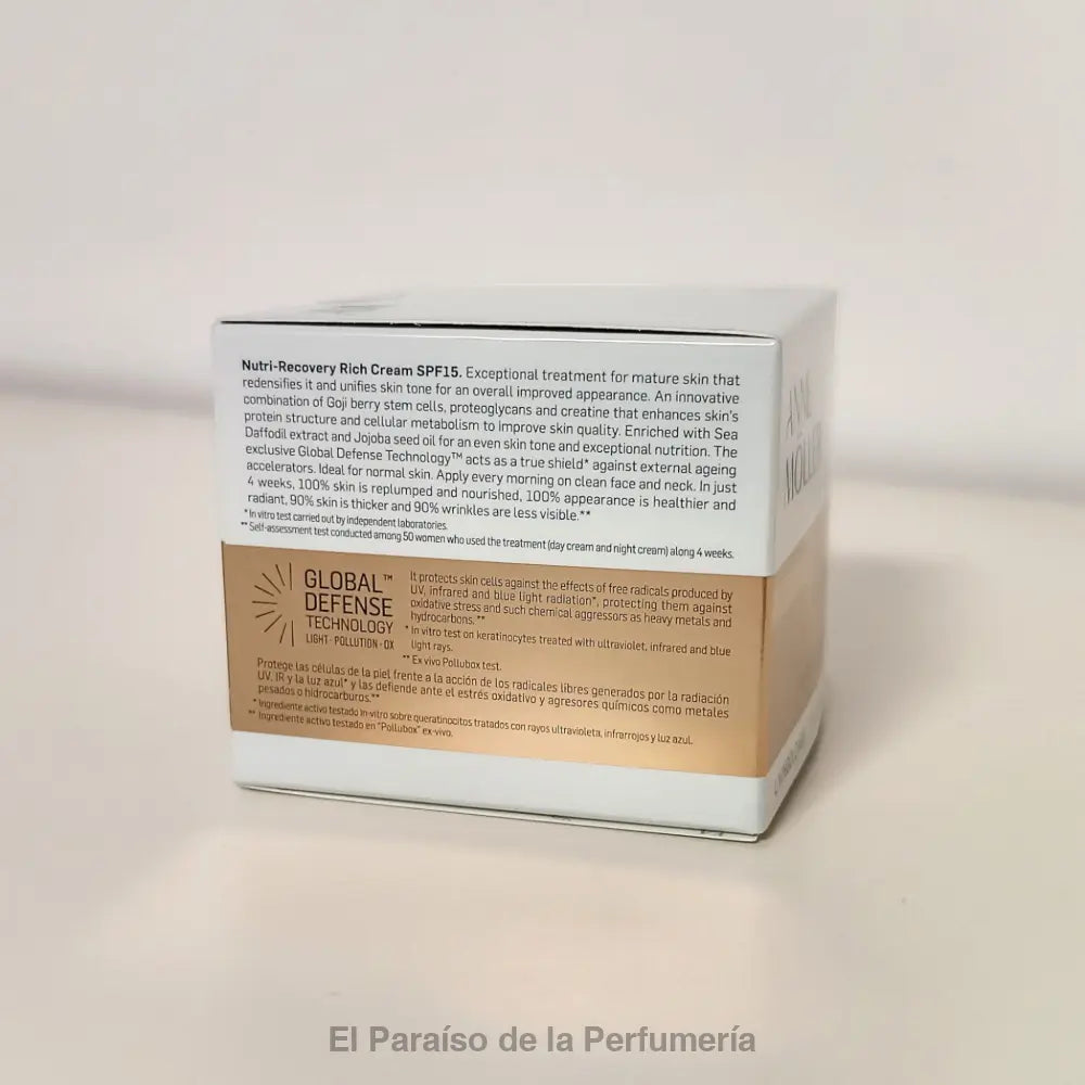 Livingoldâge Nutri Recovery Rich SPF15 - Crema Facial Nutritiva - Crema facial