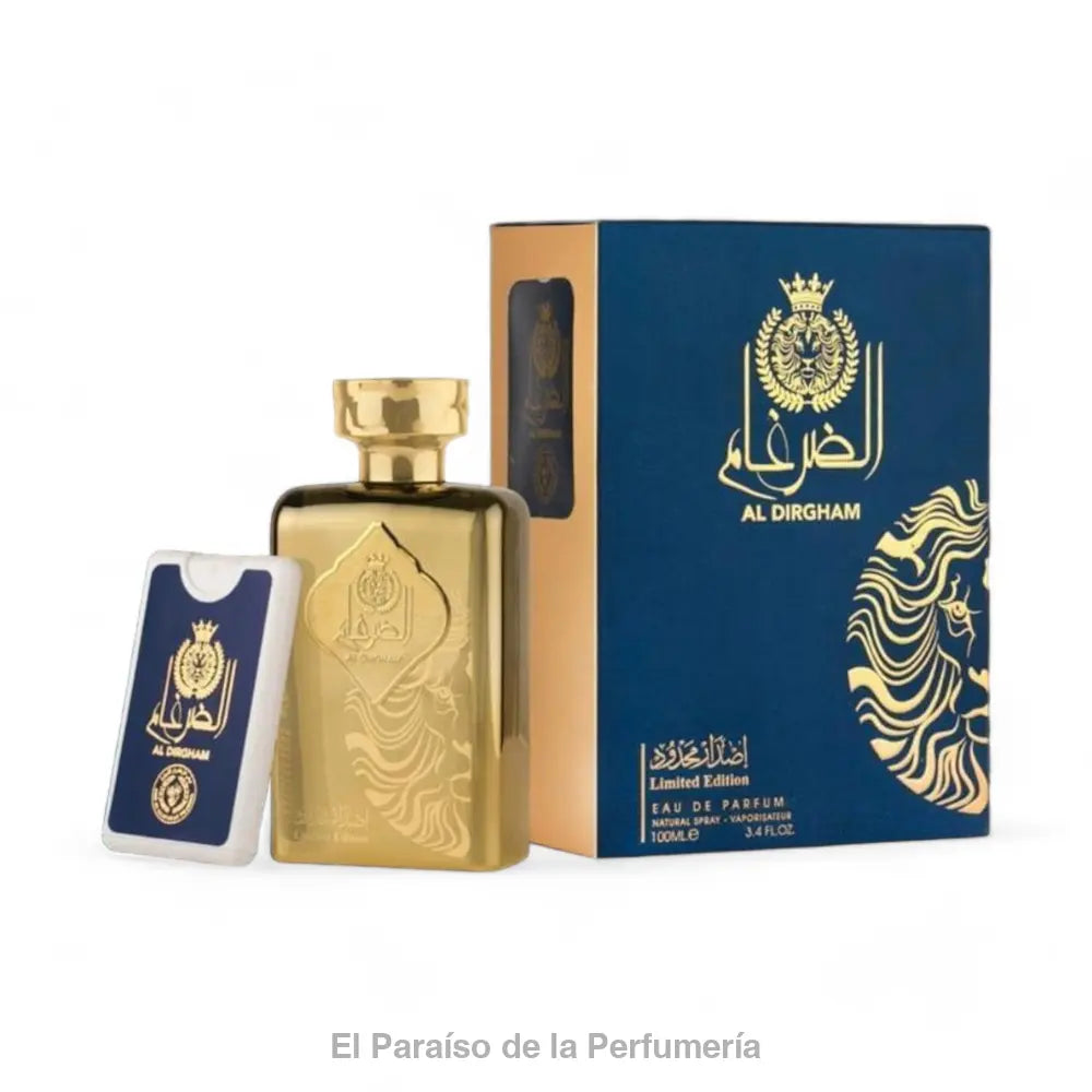 Al Dirgham Edición Limitada: Eau de Parfum Unisex - Fragancia Oriental Exótica y Duradera - Perfume