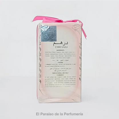 Dirham Wardi - Eau de Parfum | Perfume de Rosa Dulce y Floral para Mujer - Perfume