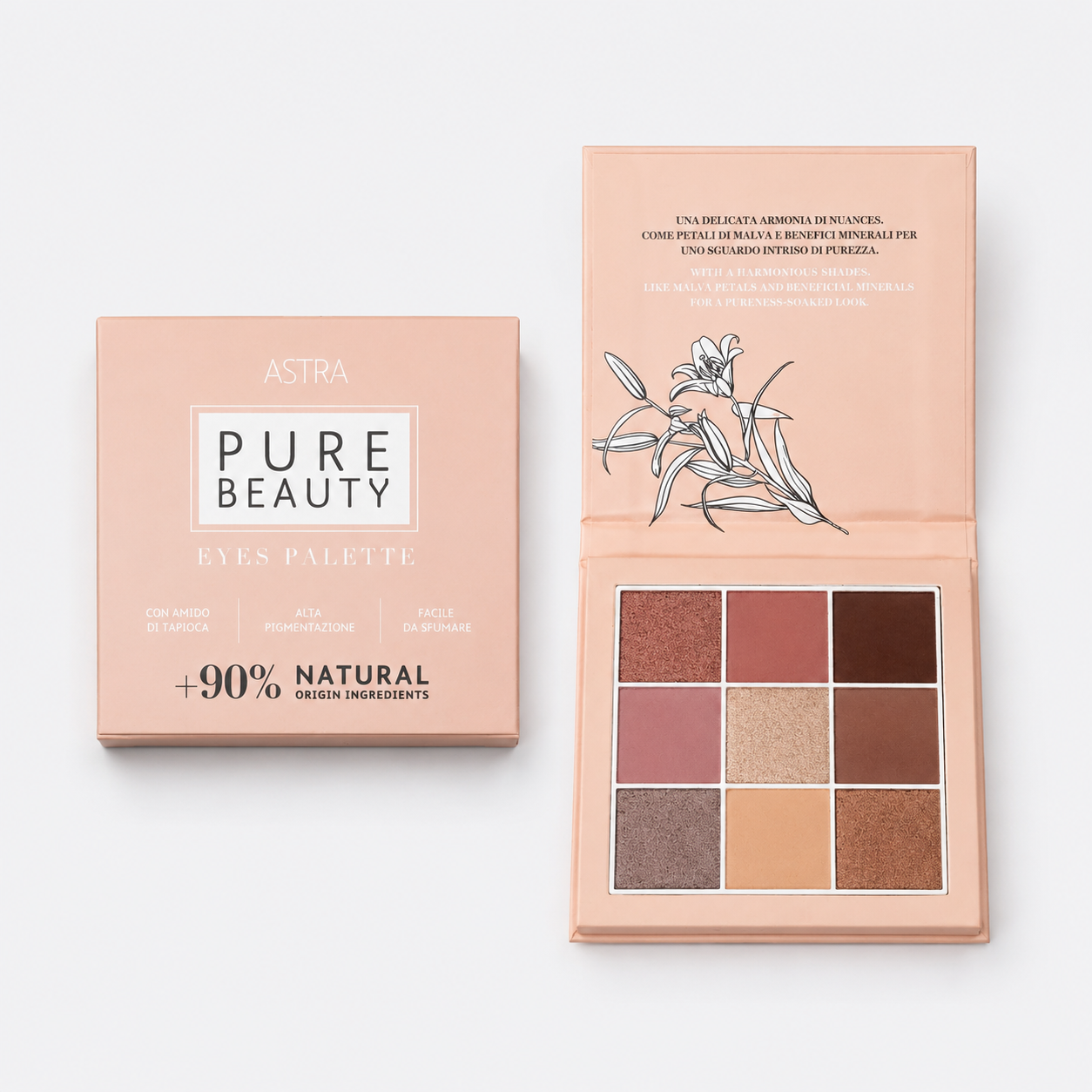 ASTRA MAKE-UP Pure Beauty Eyes Palette