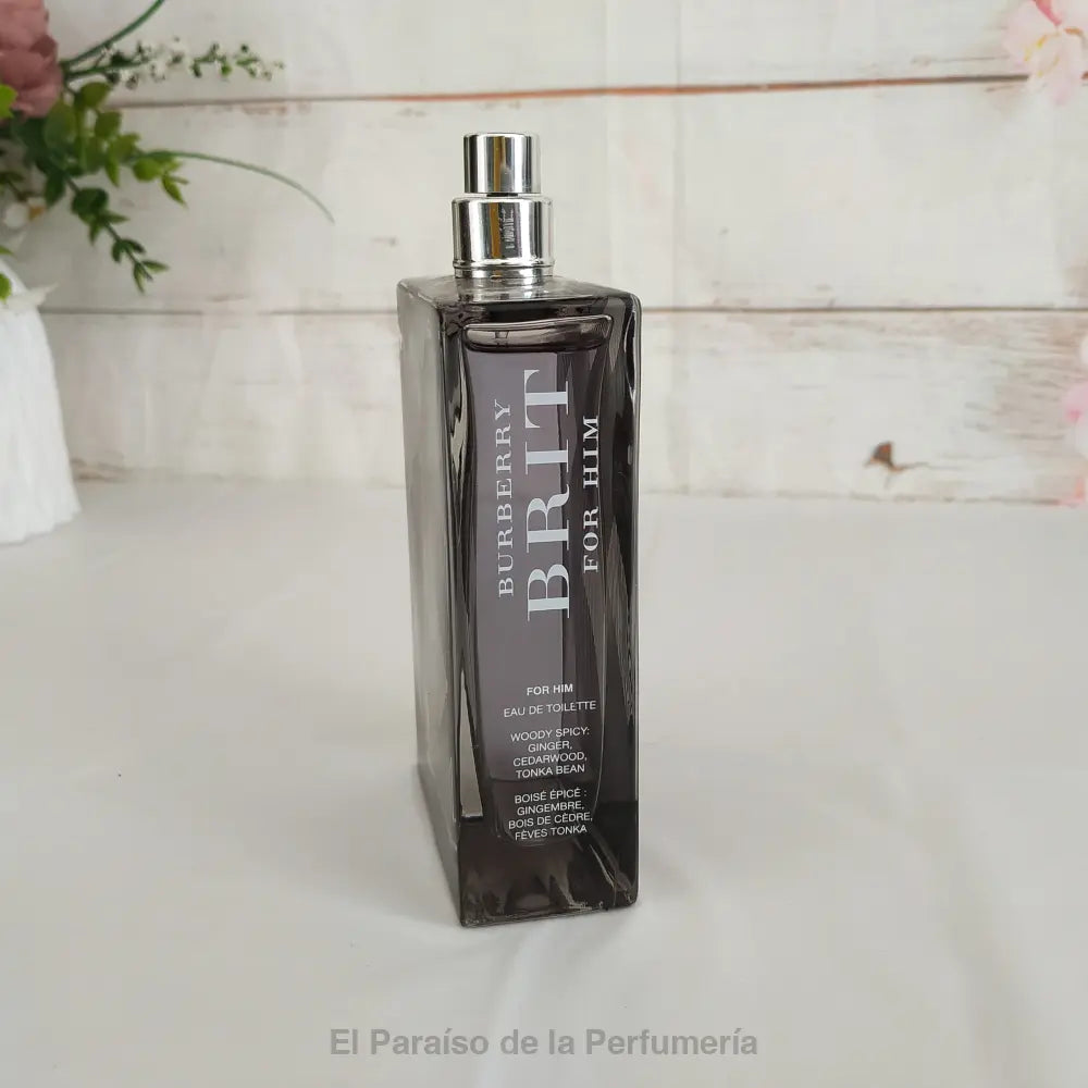 BRIT for Men Eau de Toilette EDT 100ml - Clásico Elegante y Sofisticado - Perfume