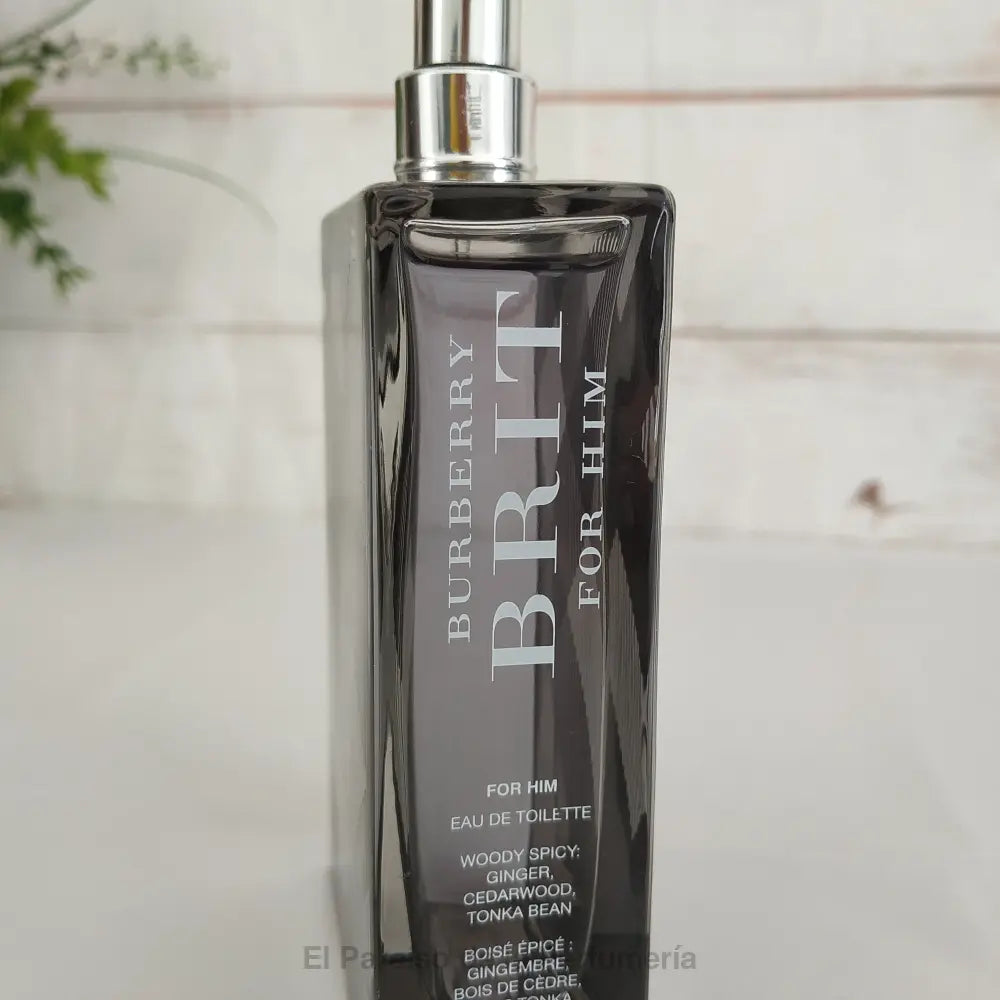BRIT for Men Eau de Toilette EDT 100ml - Clásico Elegante y Sofisticado - Perfume